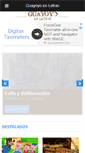 Mobile Screenshot of guayoyoenletras.net
